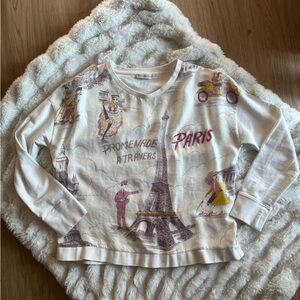 Purification Garcia Silk Parisian cream Sweatshirt